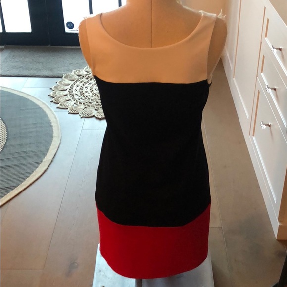 The Cutest Nautical White-Navy-Red Striped Dress - Picture 4 of 13